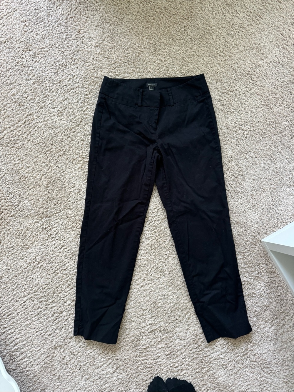 Ann Taylor Black Slim Ankle Dress Pants